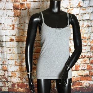 Athleta Grey Knit Tank Top